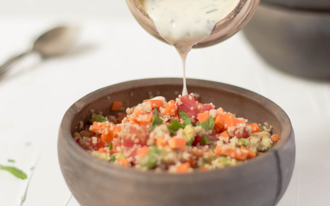 Ensalada con trigo burgol