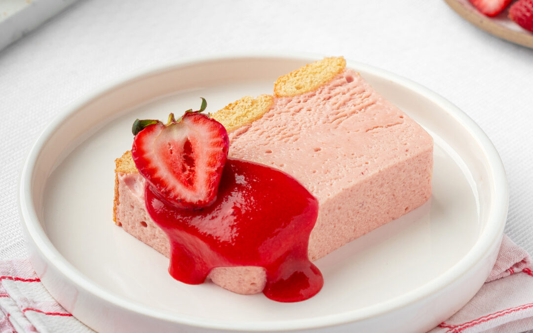 Semifreddo de Frutillas | Postre Helado