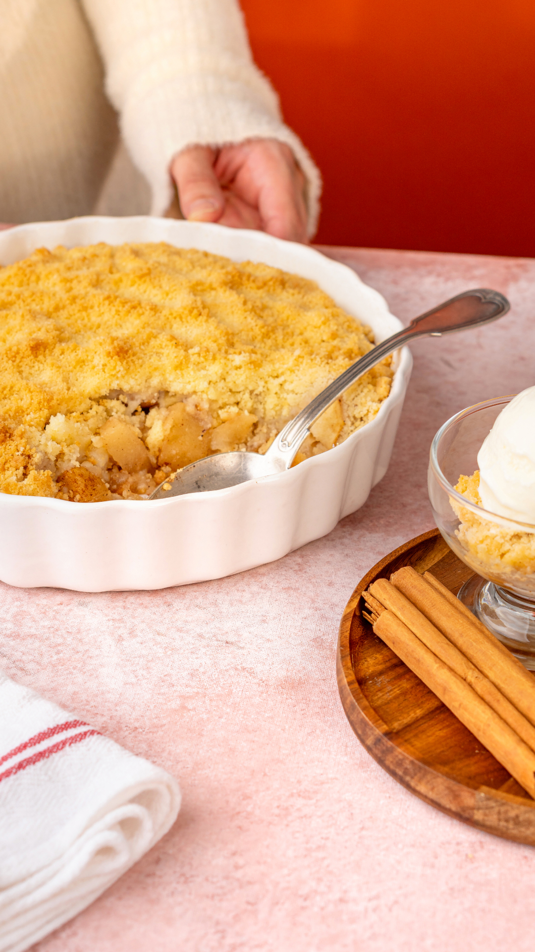 Crumble de Manzana (2nda Versión) | Postre Express con 5 ingredientes