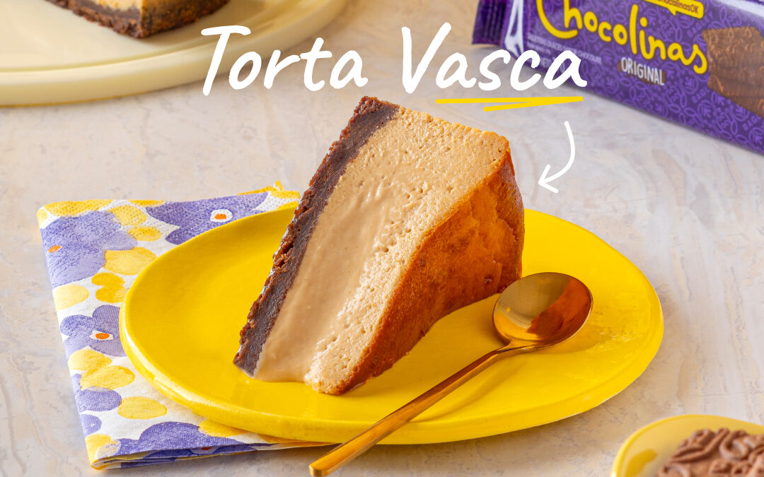 Torta Vasca de Chocotorta | Pastel de queso quemado